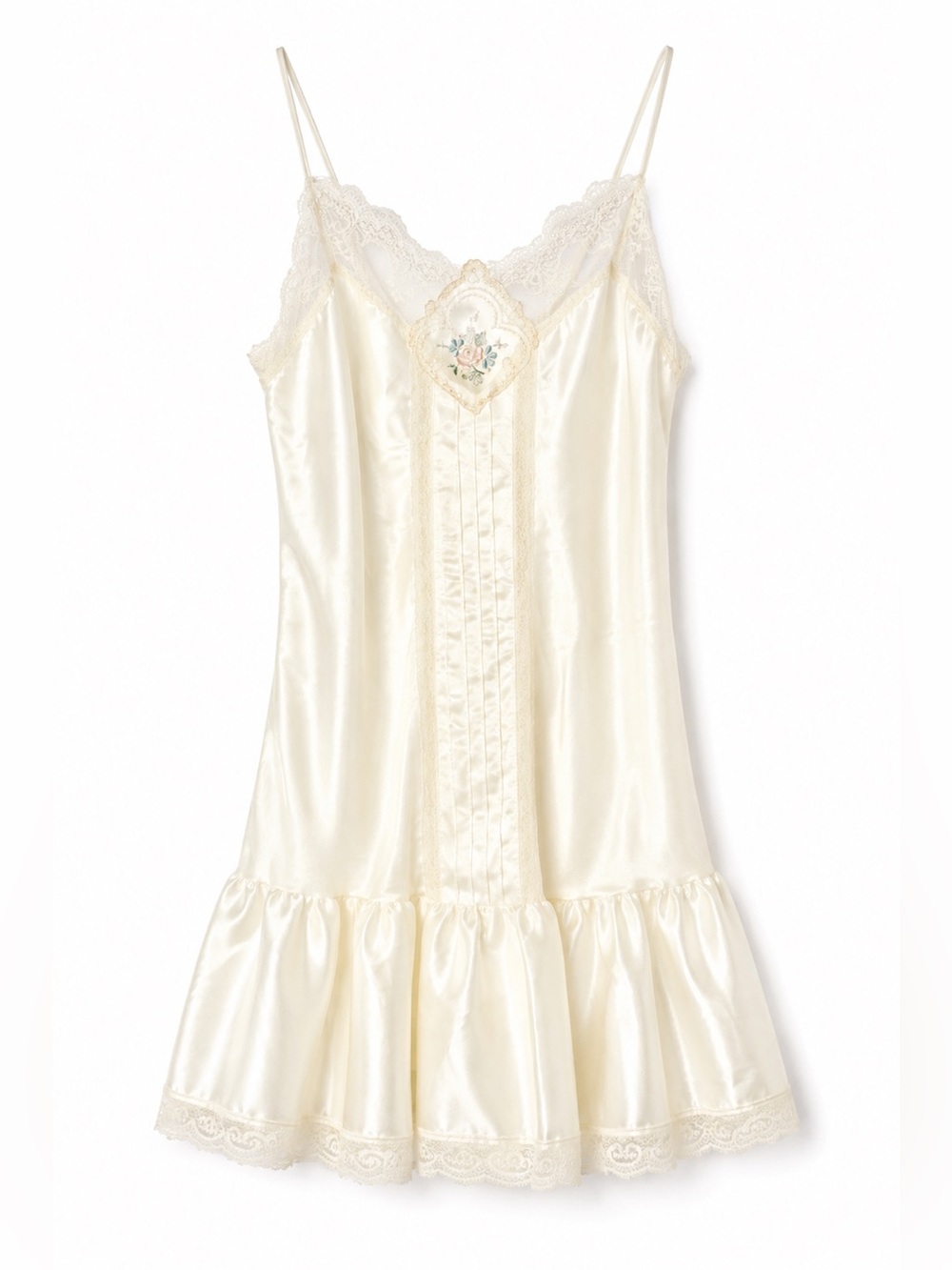 Vintage 60s 70s Indulgence Nightgown Chemise Lingerie Slip Gown